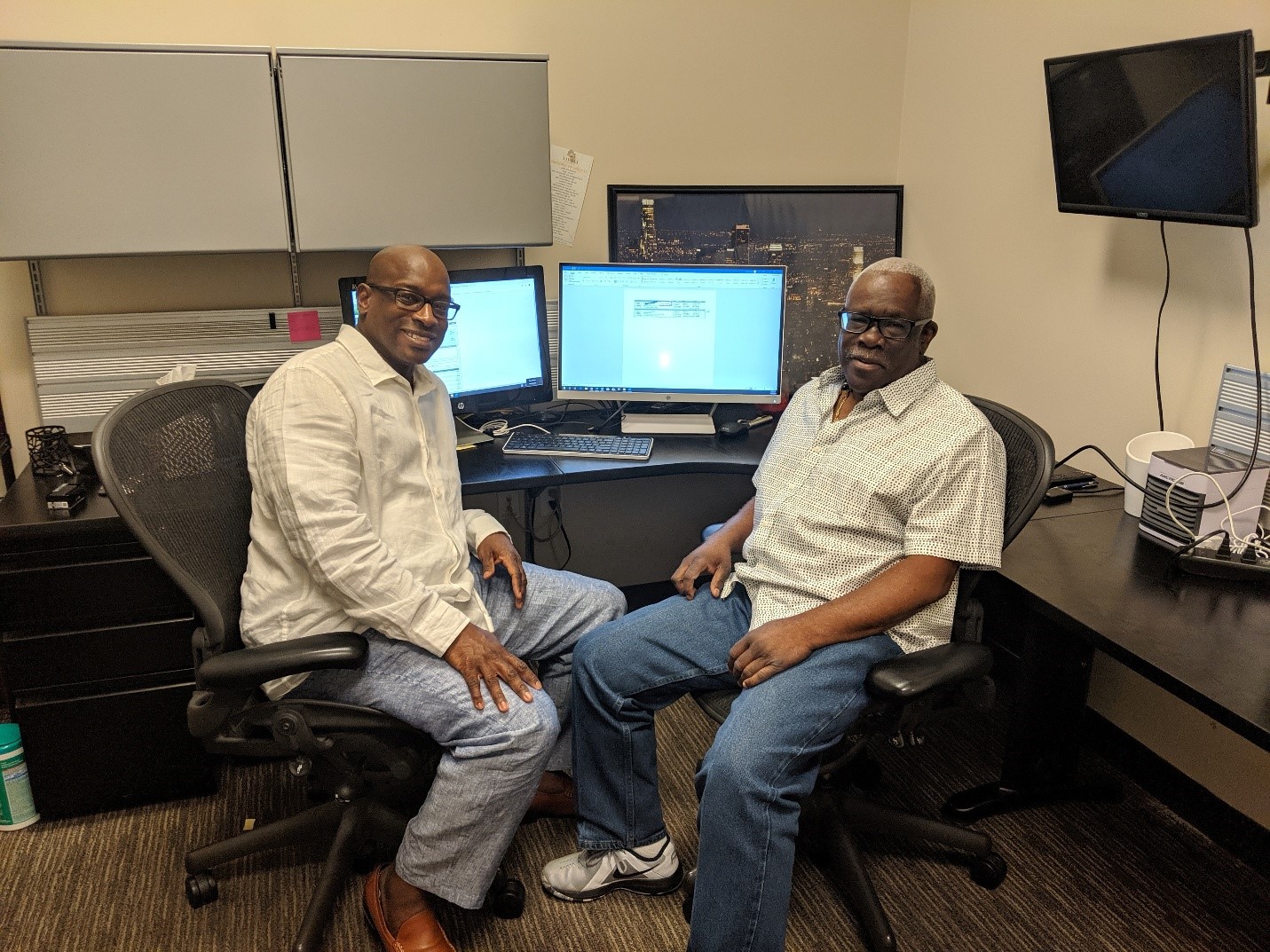 People Posing in front of he camera for a photograph